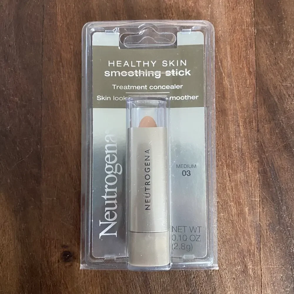 Neutrogena Healthy Skin Smoothing Stick Concealer 03 Medium .10 oz New Sealed